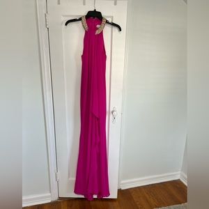 Pink Calvin Klein evening gown!!